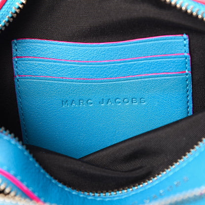 Marc Jacobs Calfskin The Softshot 21 Bright Blue 5 of 10