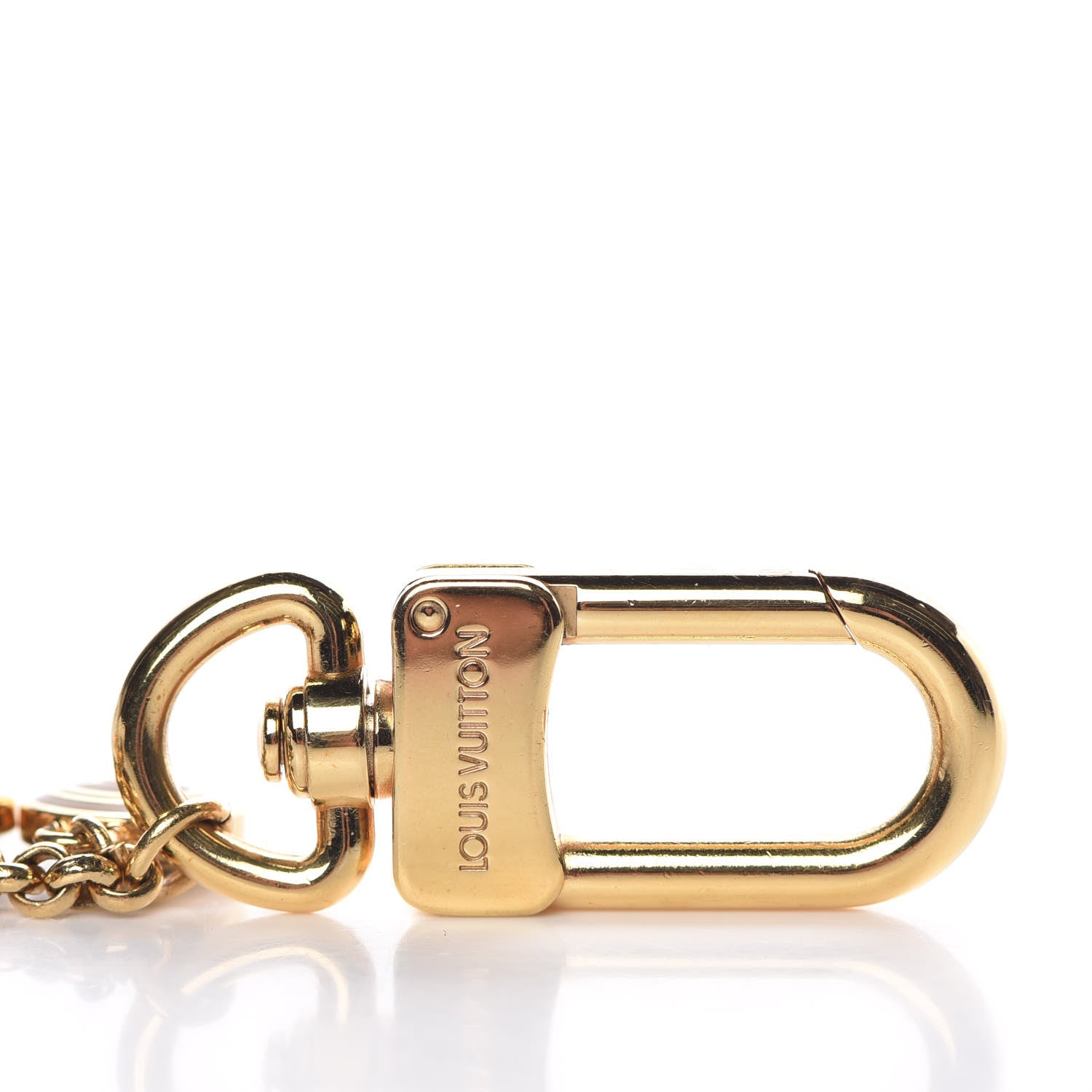 Louis Vuitton Pastilles Key Chain Bag Charm Brown 3 of 4