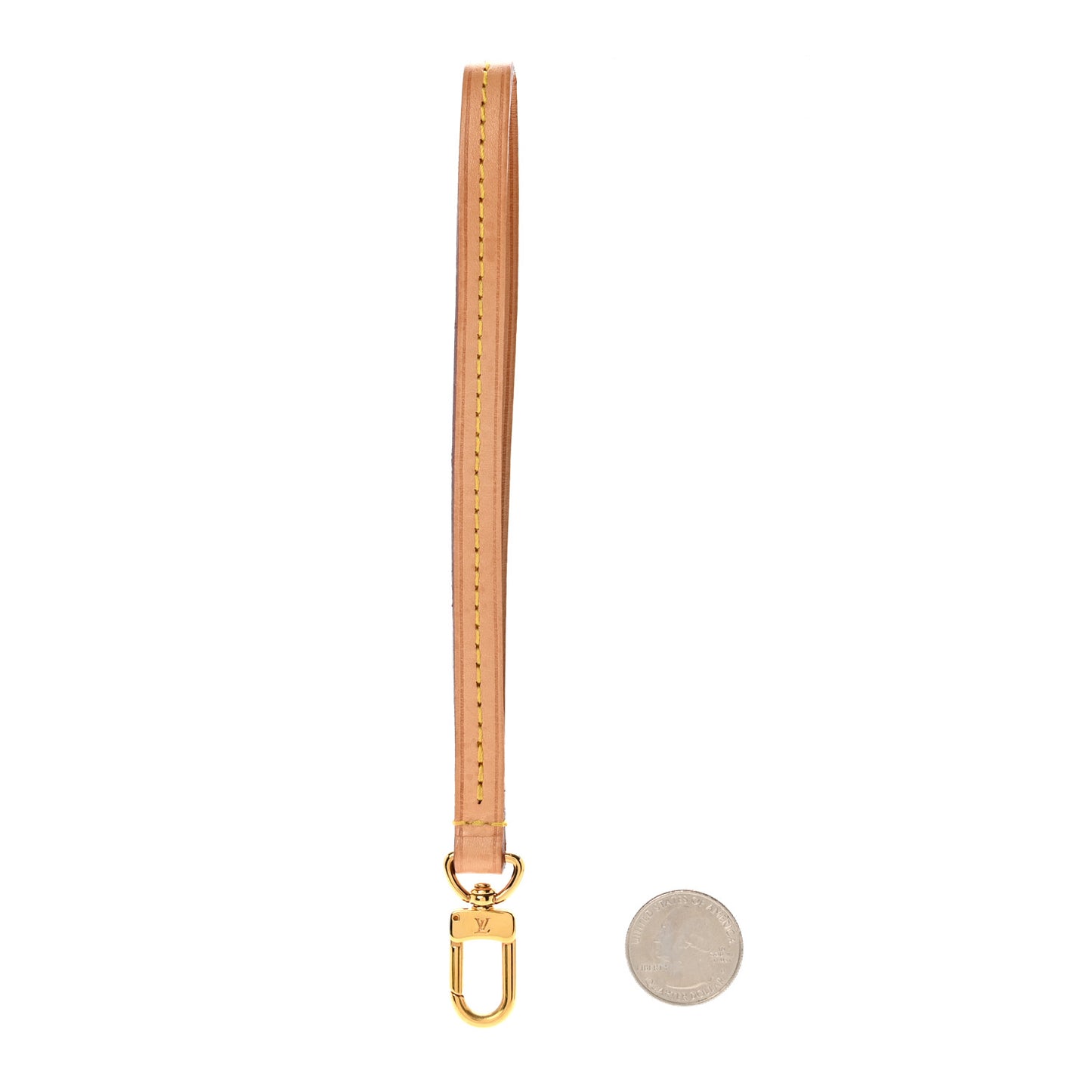 lv vachetta wrist strap