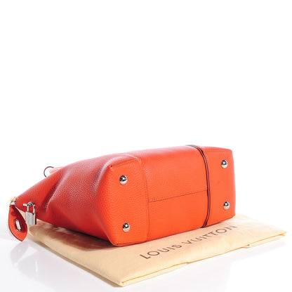 Louis Vuitton Cuir Taurillon Soft Lockit PM Clementine 4 of 8