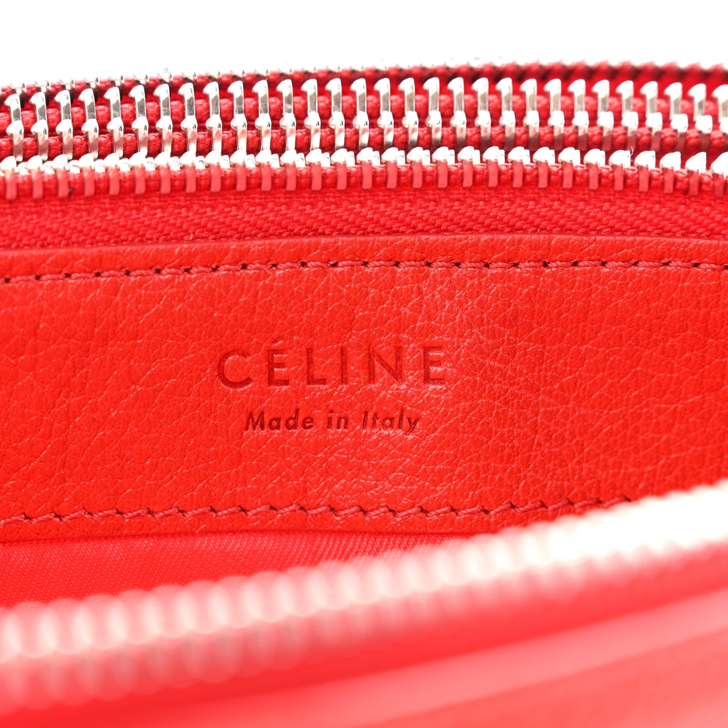 Goatskin Small Trio Crossbody Bag Alizarin