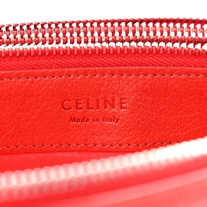 Celine Goatskin Small Trio Crossbody Bag Alizarin 8 of 15