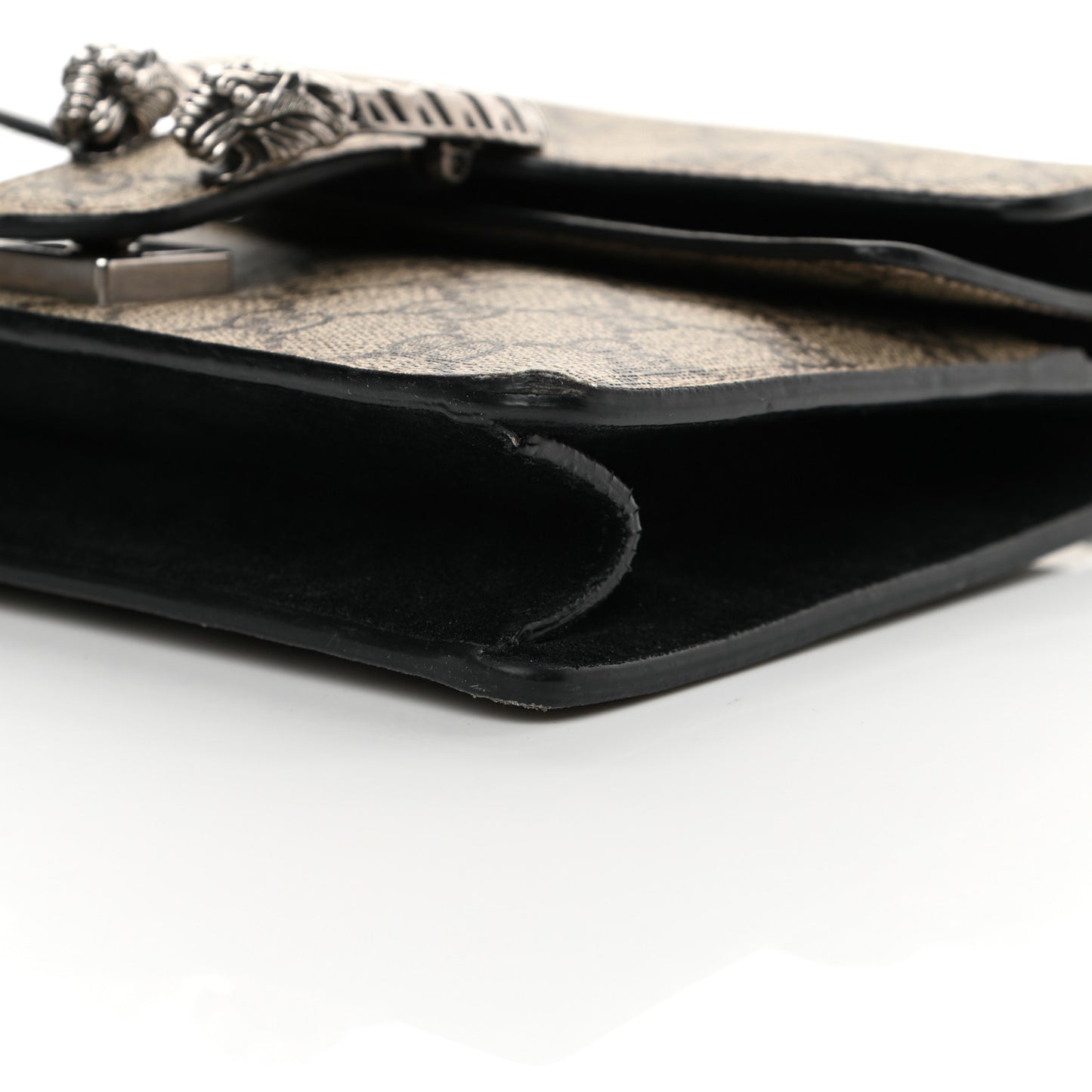 GG Supreme Monogram Mini Dionysus Shoulder Bag Black