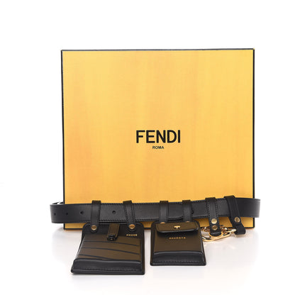 Fendi Calfskin Multi Accessory Belt Black 11 of 11