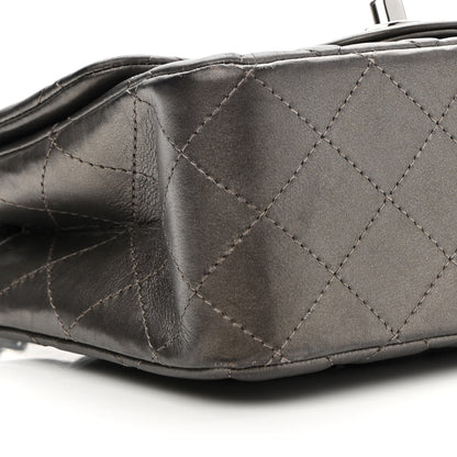 Chanel Metallic Calfskin Quilted Mini Square Flap Bronze 7 of 8
