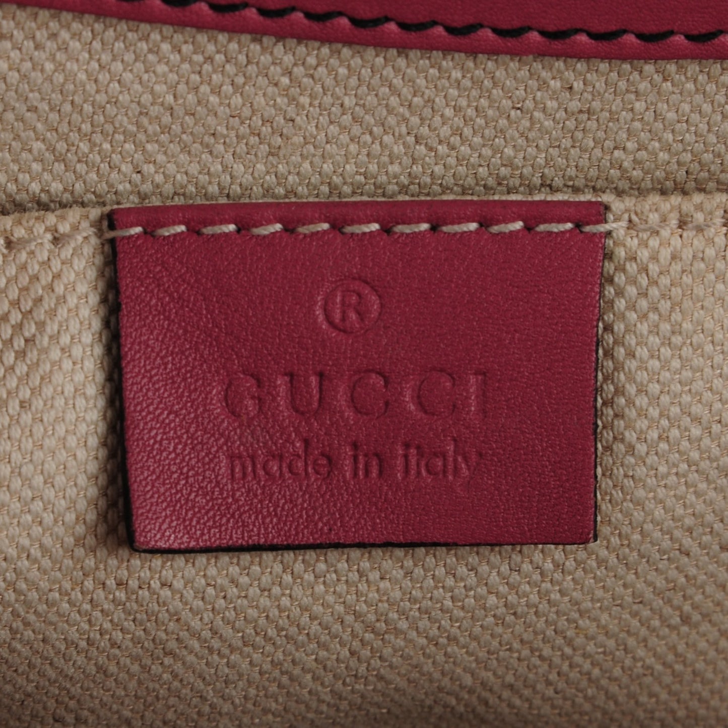 Guccissima Medium Emily Chain Shoulder Bag Dark Pink