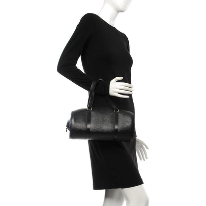 Louis Vuitton Epi Soufflot Black 2 of 8