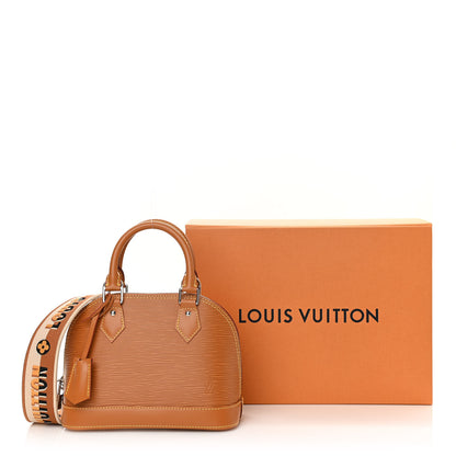 Louis Vuitton Epi Jacquard Alma BB Honey Gold 12 of 12