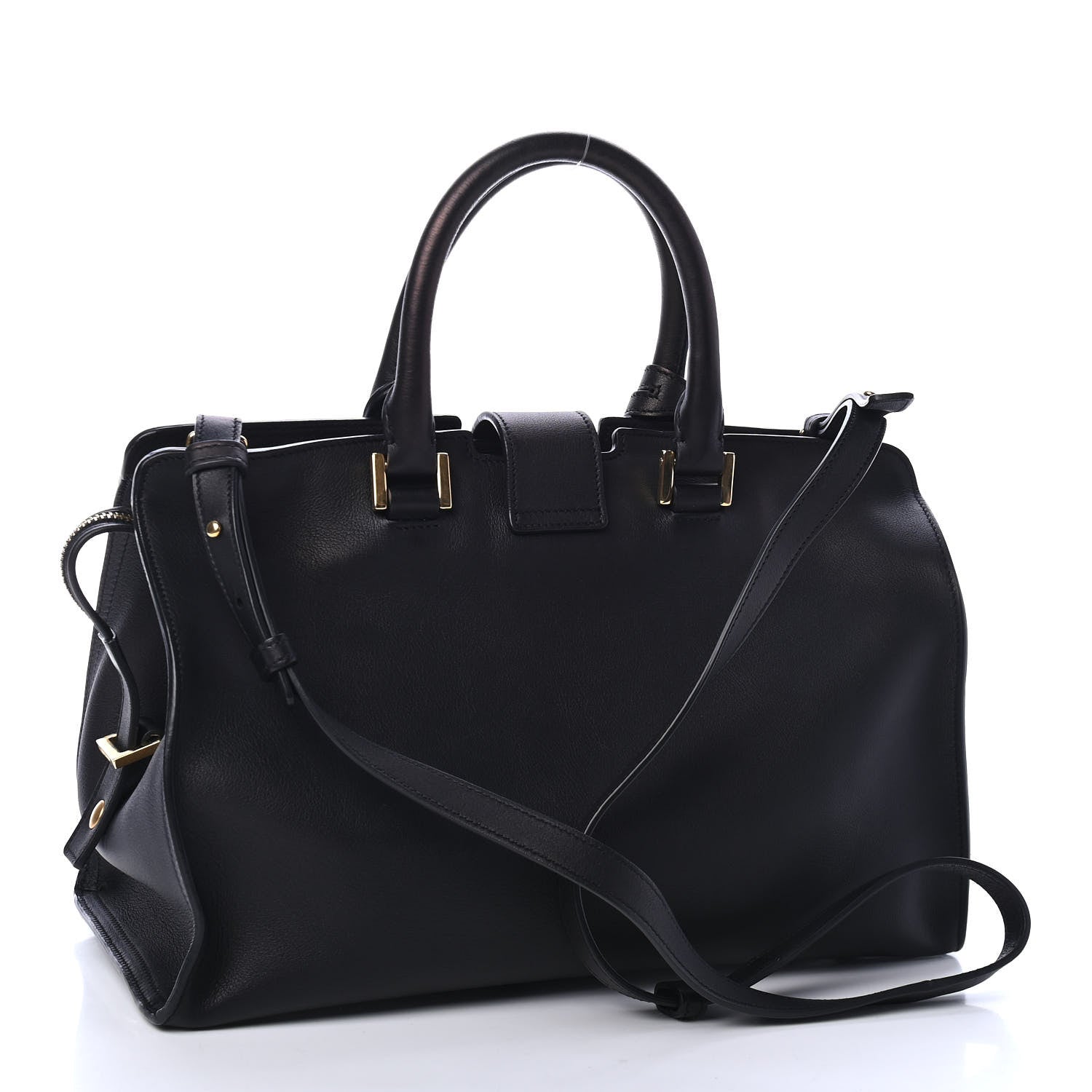 Saint Laurent Calfskin Small Classic Y Cabas Black 2 of 4