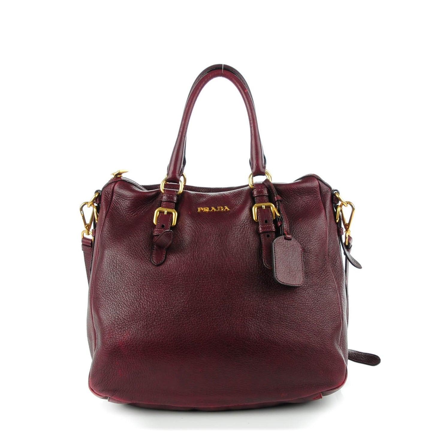 Cervo Deerskin Bauletto Amaranto