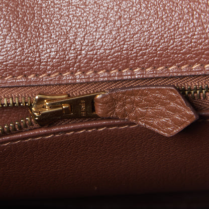 Hermes Taurillon Clemence Birkin 35 Marron D'Inde 18 of 33