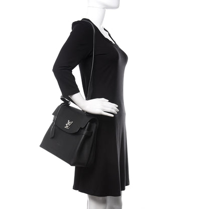 Louis Vuitton Soft Calfskin Lockme Ever Black 2 of 10