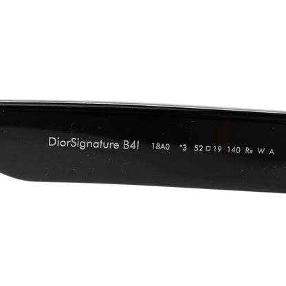 Christian Dior Acetate Diorsignature B41 Sunglasses Black Tortoise 6 of 7