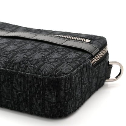 Christian Dior HOMME Oblique Safari Messenger Black 8 of 9