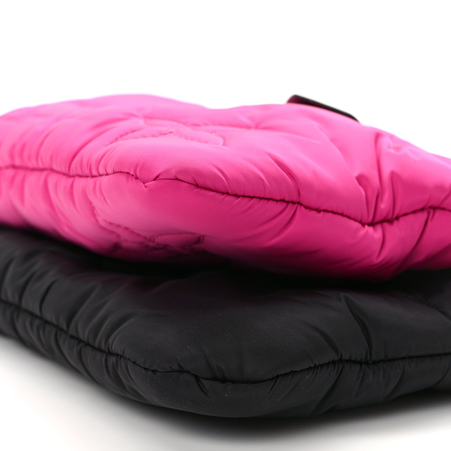 Louis Vuitton Econyl Monogram Pillow Maxi Multi Pochette Accessories Black Fuchsia 10 of 10