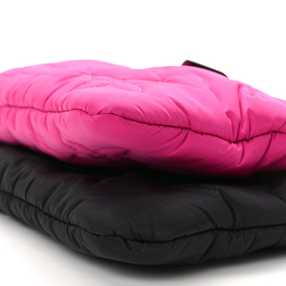 Louis Vuitton Econyl Monogram Pillow Maxi Multi Pochette Accessories Black Fuchsia 10 of 10