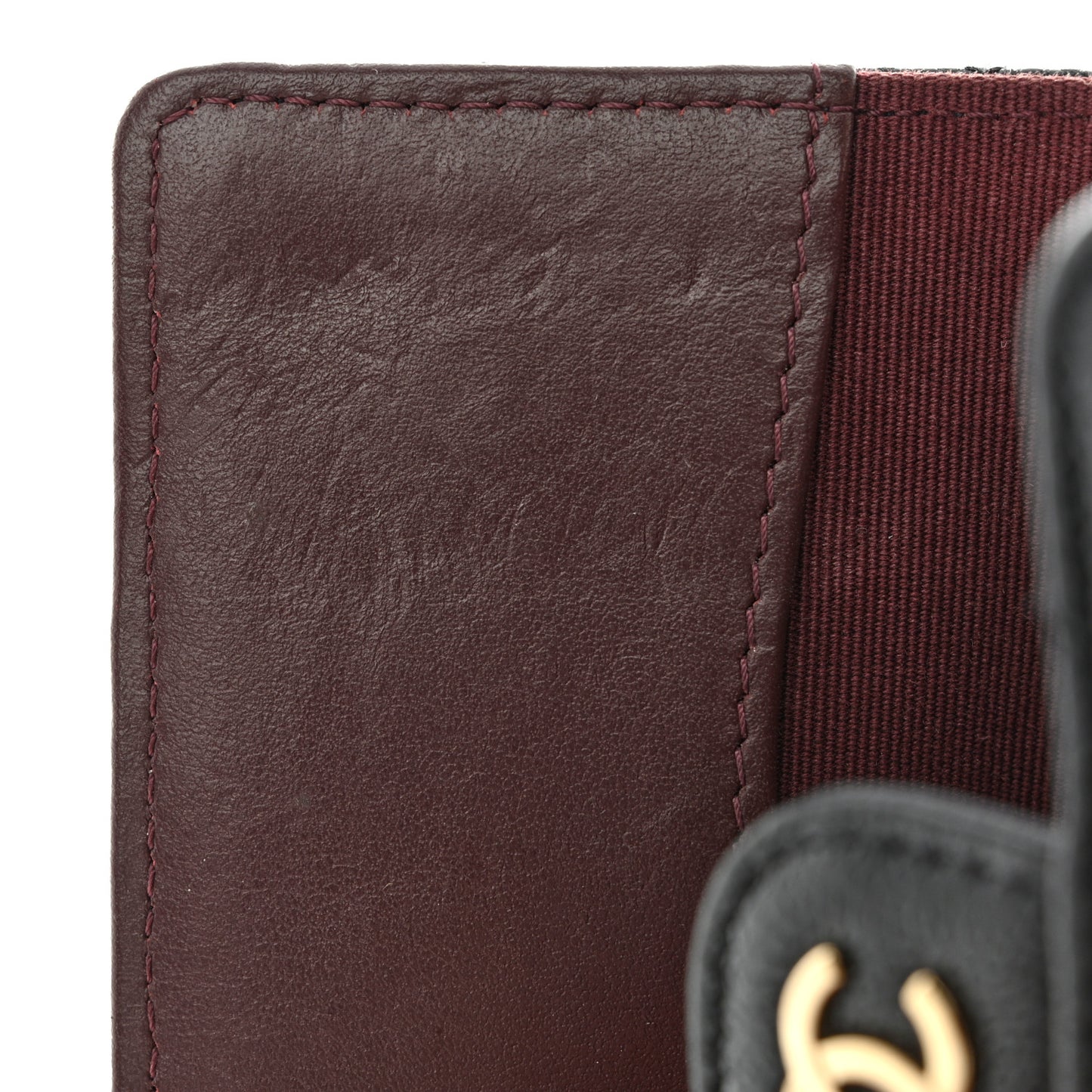 Caviar Quilted Classic 4 Key Holder Wallet Black