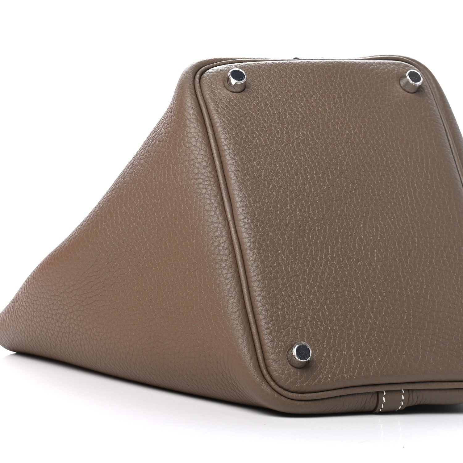 Hermes Taurillon Clemence Picotin Lock 18 PM Etoupe 8 of 9