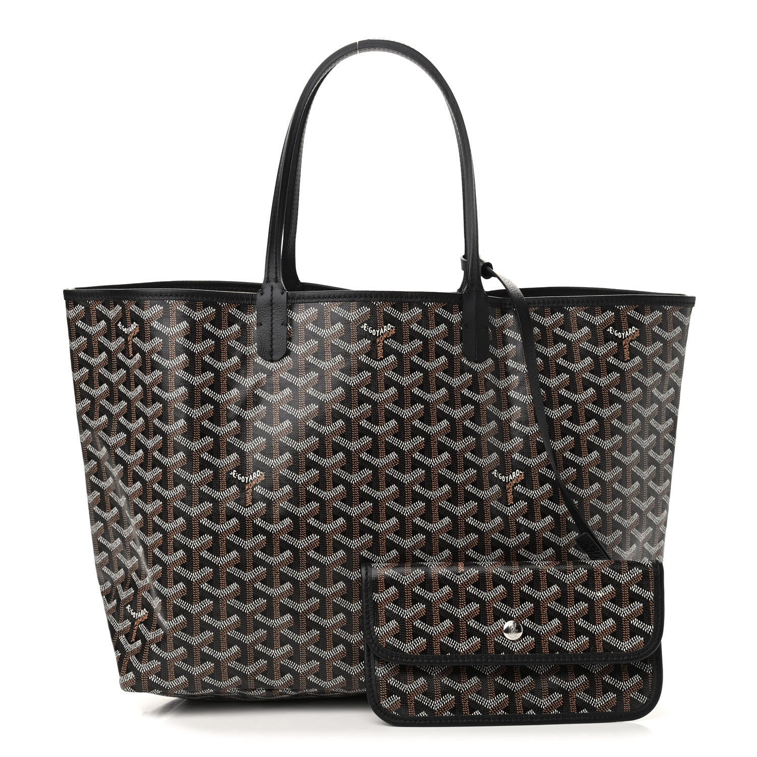 Goyard Goyardine Saint Louis PM Black 1 of 10