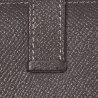 Hermes Epsom Bearn Card Holder Wallet Etain 8 of 9