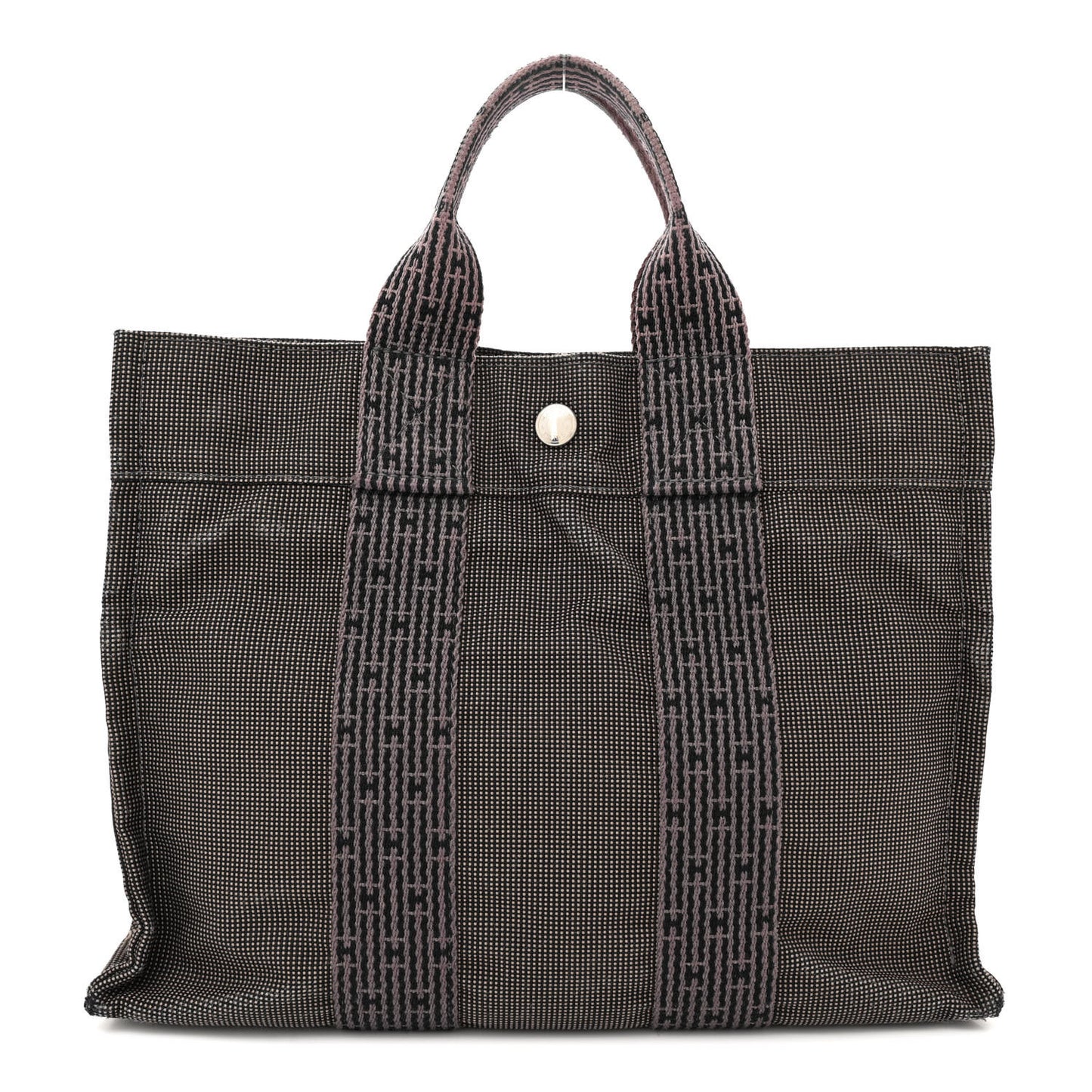 Canvas Herline PM Tote Grey