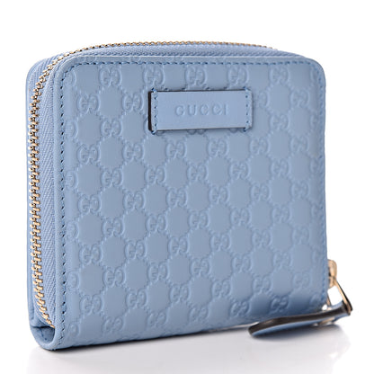 Gucci Microguccissima Compact Wallet Mineral Blue 3 of 7