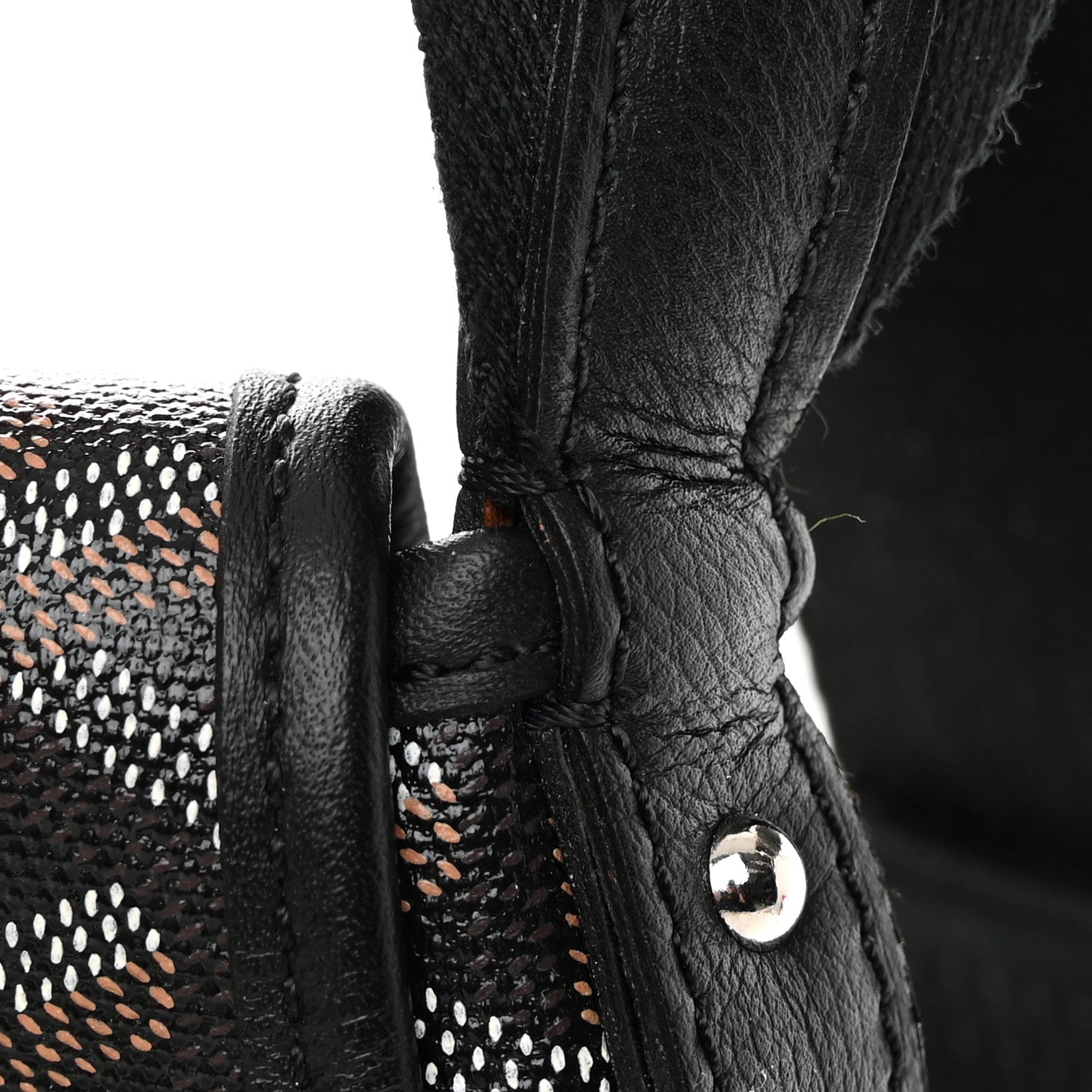 Goyard Goyardine Capetien Messenger Bag Black 10 of 11