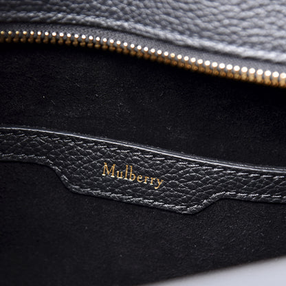 Mulberry Classic Grain Small Bayswater Zip Tote Black 7 of 8