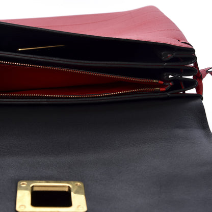 Valentino Garavani Calfskin Medium VRing Shoulder Bag Rouge Pur 4 of 8