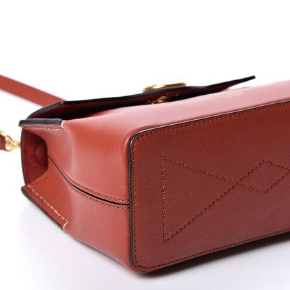 Mulberry Silky Calfskin Micro Seaton Rust 7 of 8
