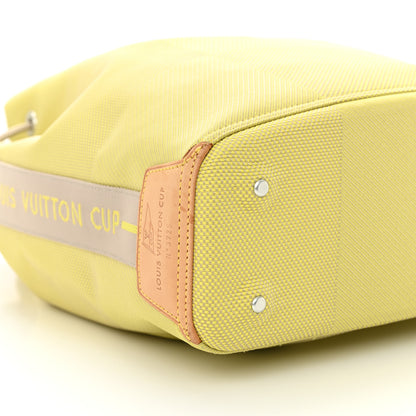 Louis Vuitton Damier Geant Americas Cup Volunteer Bag Yellow 8 of 13