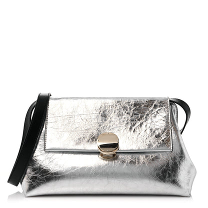 Chloe Metallic Calfskin Penelope Clutch Silver 1 of 11
