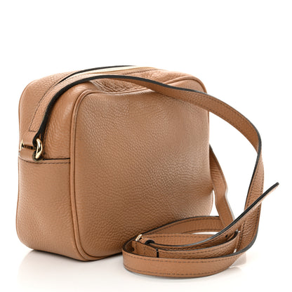 Gucci Pebbled Calfskin Small Soho Disco Bag Camelia 3 of 20