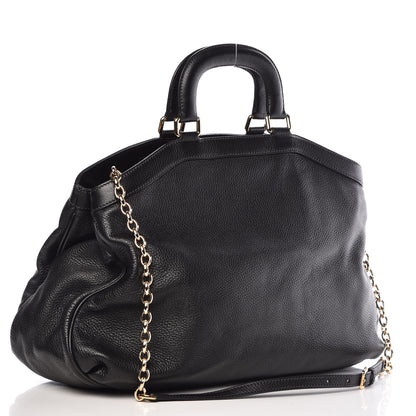 Dolce & Gabbana Calfskin Key Zip Tote Black 3 of 8