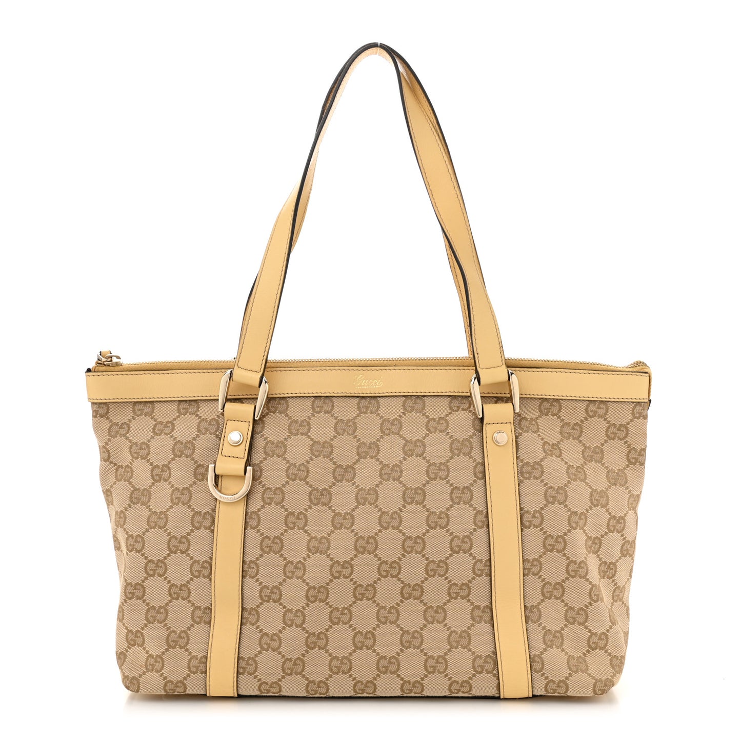 Monogram Medium Abbey Tote Yellow