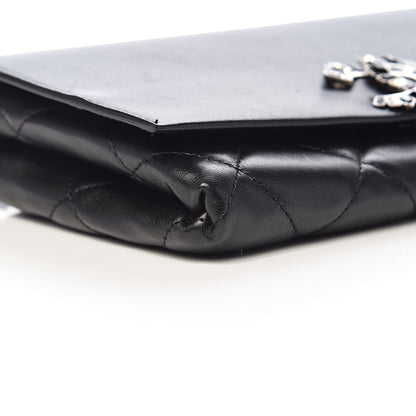 Chanel Lambskin Crystal Evening Clutch Black 13 of 18