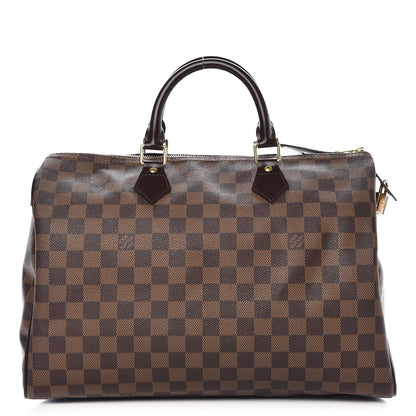 Louis Vuitton Damier Ebene Speedy 35 1 of 11
