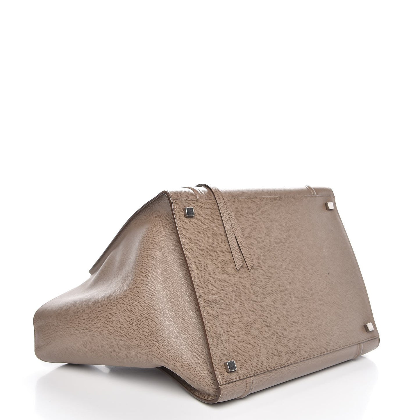 Grained Calfskin Medium Phantom Luggage Taupe