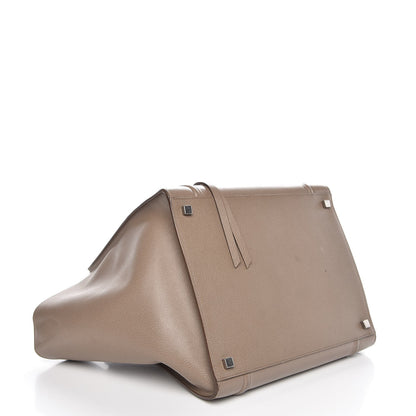 Celine Grained Calfskin Medium Phantom Luggage Taupe 4 of 12