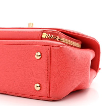 Chanel Caviar Quilted Mini Business Affinity Flap Red 10 of 14