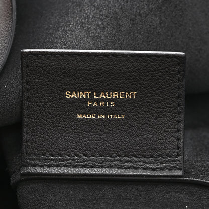 Saint Laurent Calfskin Large Shopping Tote Black 8 of 18