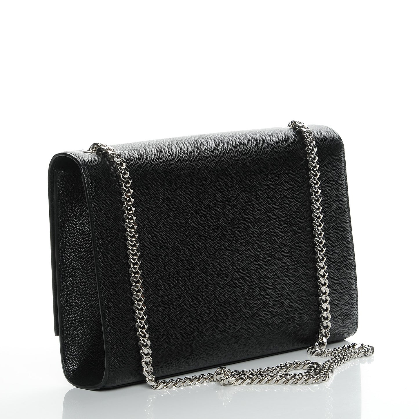 Grain De Poudre Large Classic Monogram Kate Satchel Black