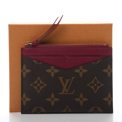 Louis Vuitton Monogram Zipped Card Holder Fuchsia 7 of 7