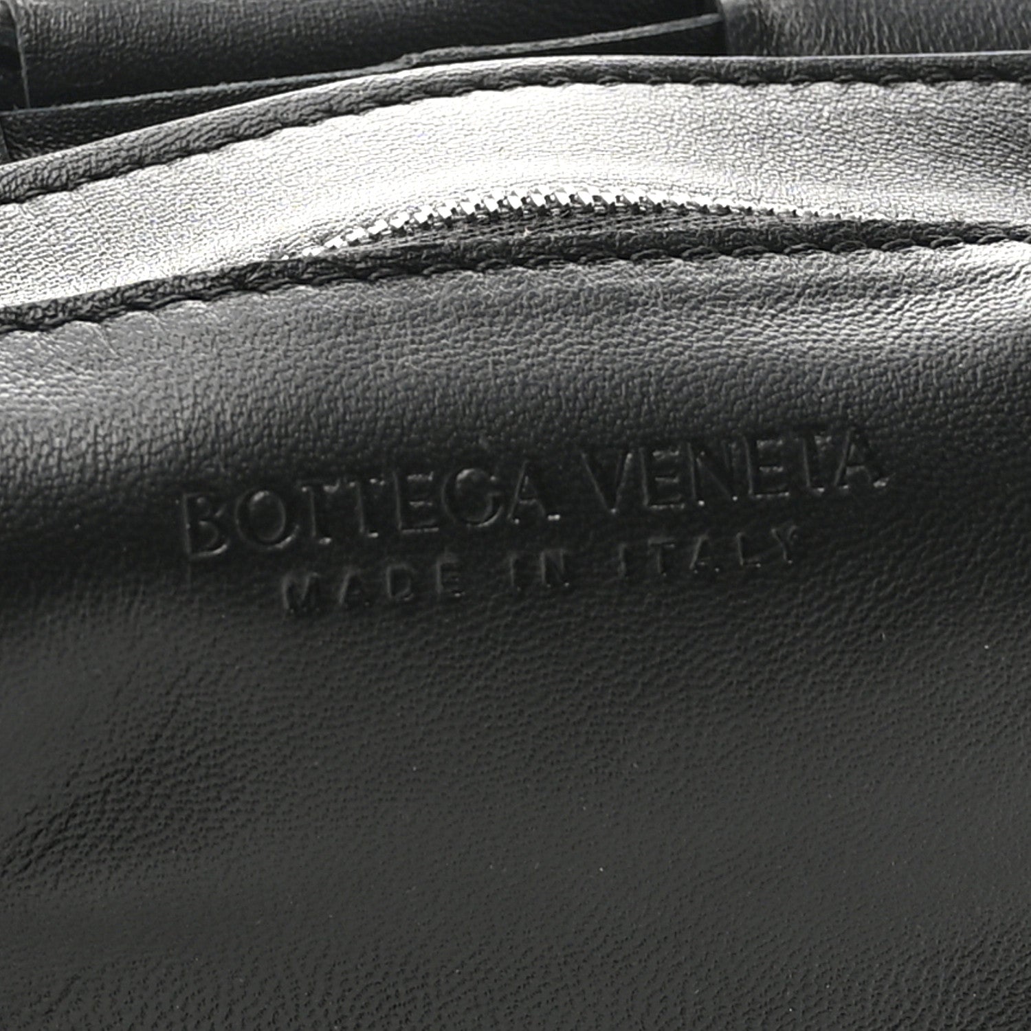 Bottega Veneta Lambskin Maxi Intreccio Padded Chain Cassette Crossbody Bag Black 6 of 11
