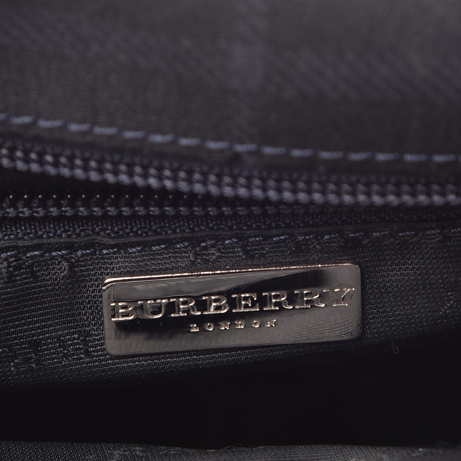 Burberry London Check Crossbody Messenger Bag Charcoal Navy 6 of 18