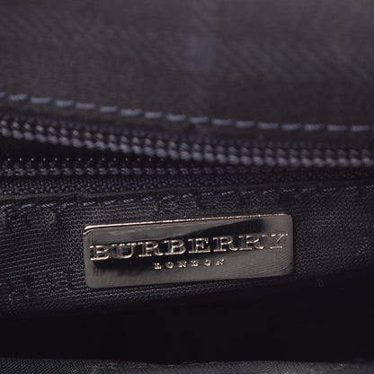 Burberry London Check Crossbody Messenger Bag Charcoal Navy 6 of 18