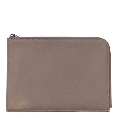 Louis Vuitton Calfskin Pochette Jour PM Taupe 1 of 15