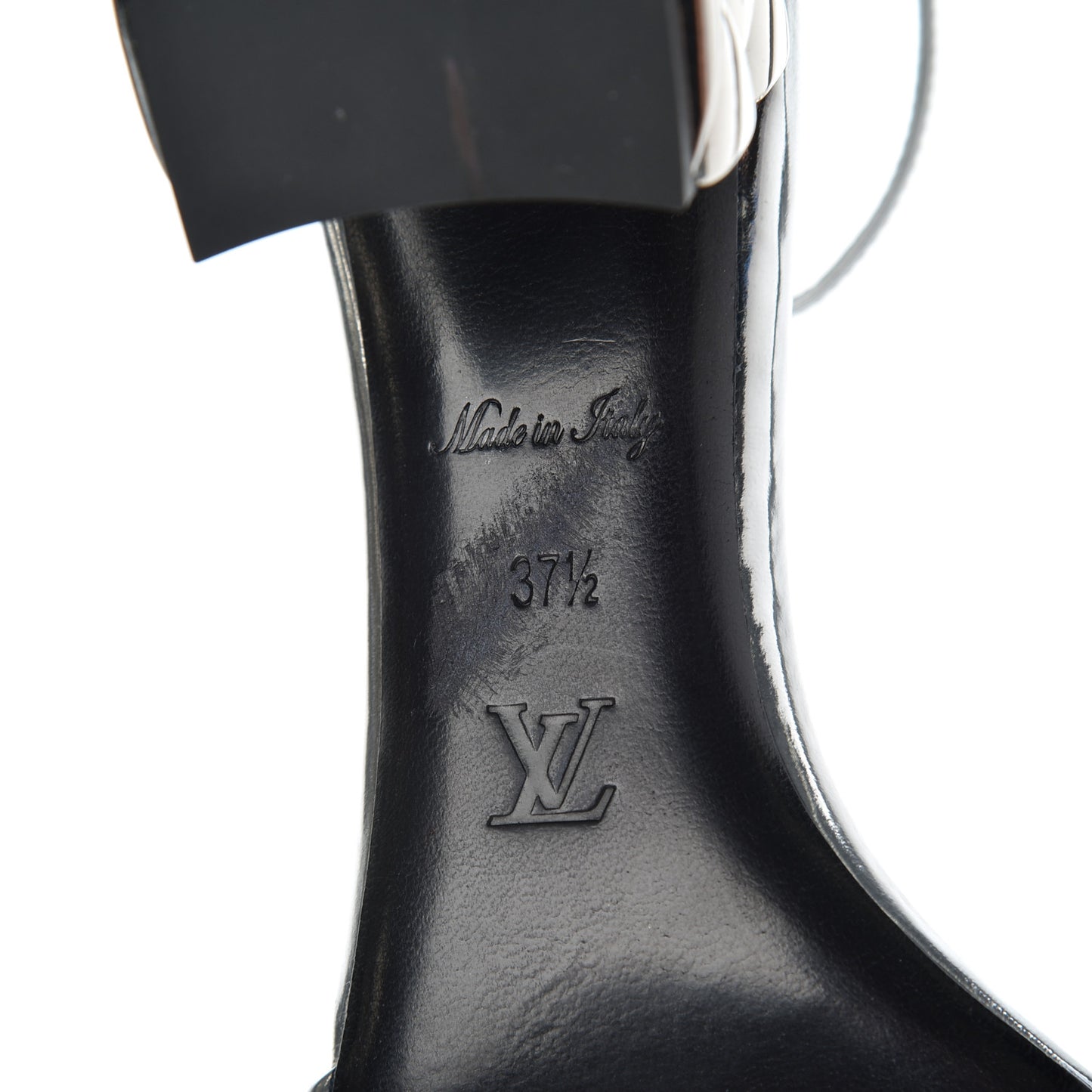 Calfskin Silver Light Sandal 37.5 Argent