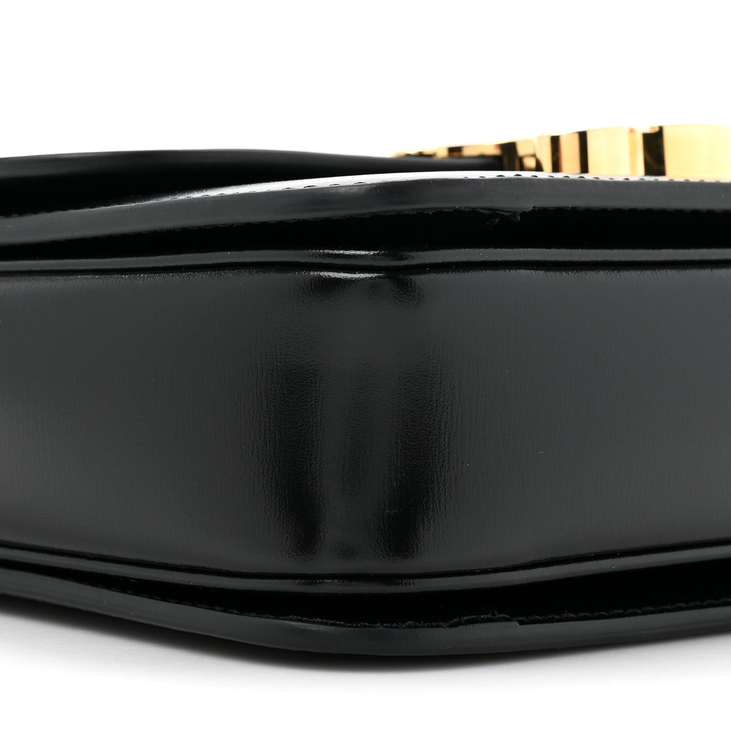 Shiny Calfskin Teen Triomphe Black
