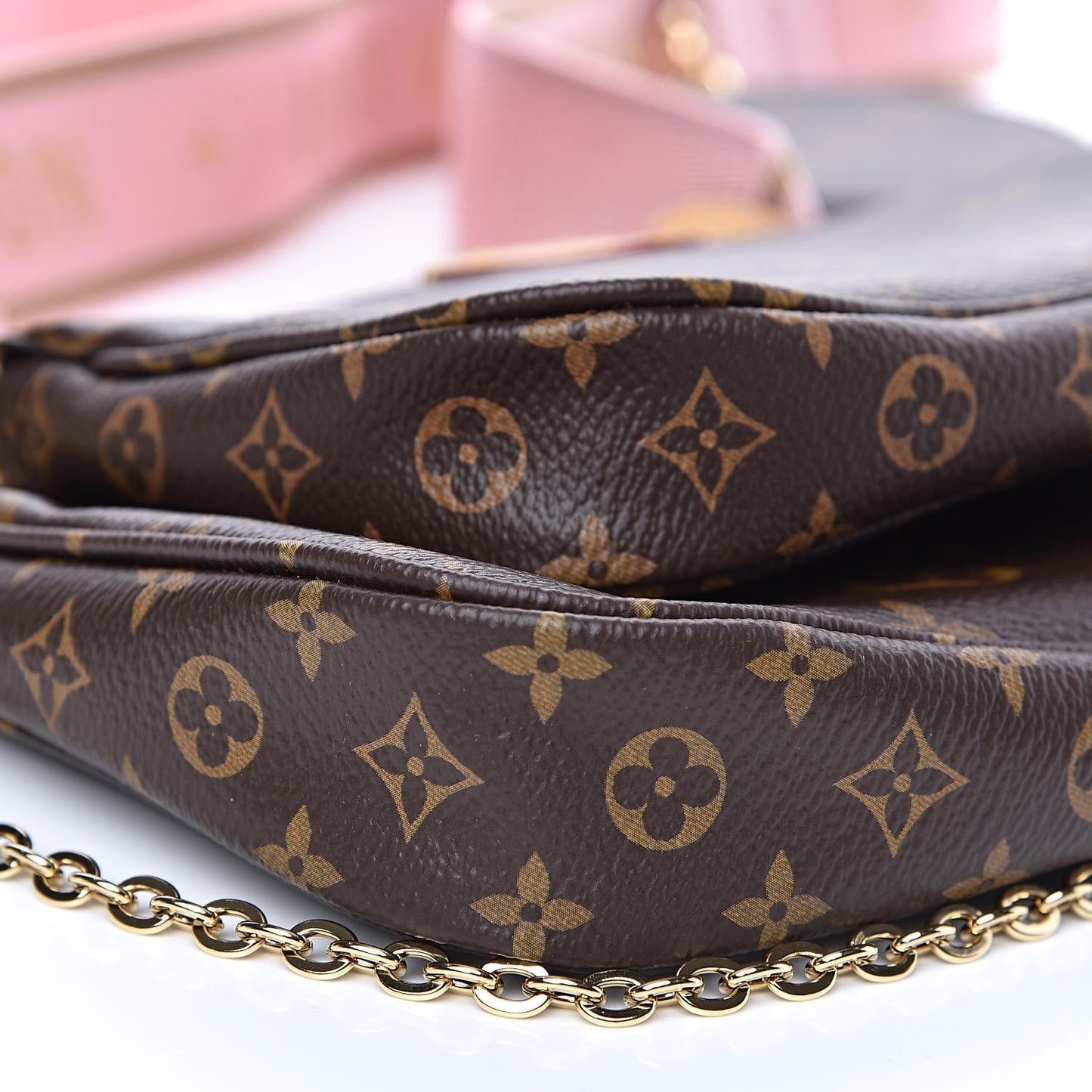 Monogram Multi Pochette Accessories Rose Clair